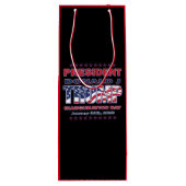 トランプ大統領就任式 ワインギフトバッグ (裏面)