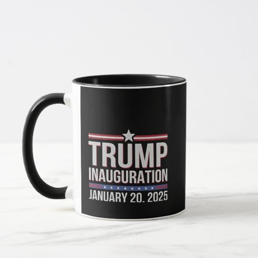 トランプ大統領就任式 2025年1月 マグカップ (左)