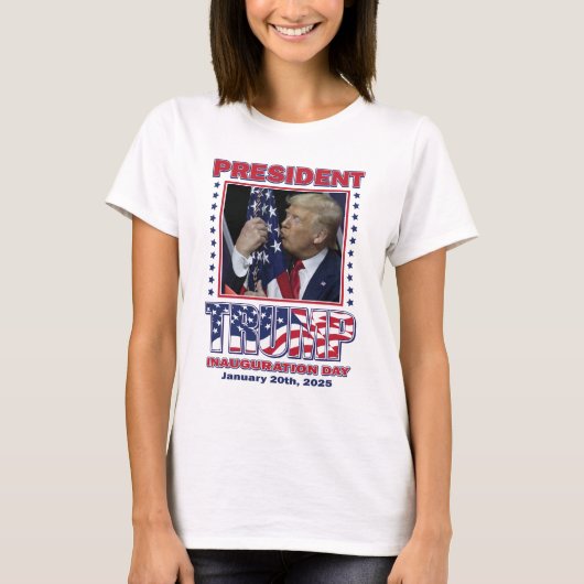 トランプ大統領就任式 Tシャツ (正面)