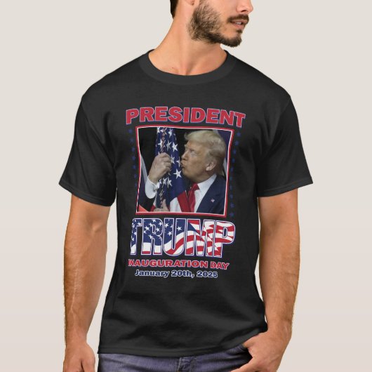 トランプ大統領就任式 Tシャツ (正面)
