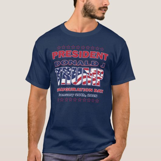 トランプ大統領就任式 Tシャツ (正面)