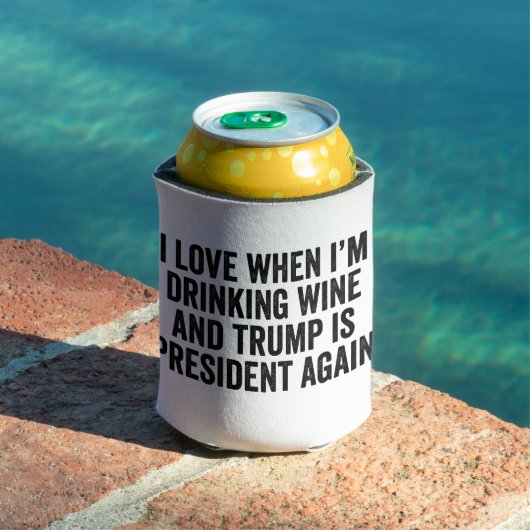 トランプ大統領就任記念日 ワイン好き  缶クーラー (インサイチュ プール)