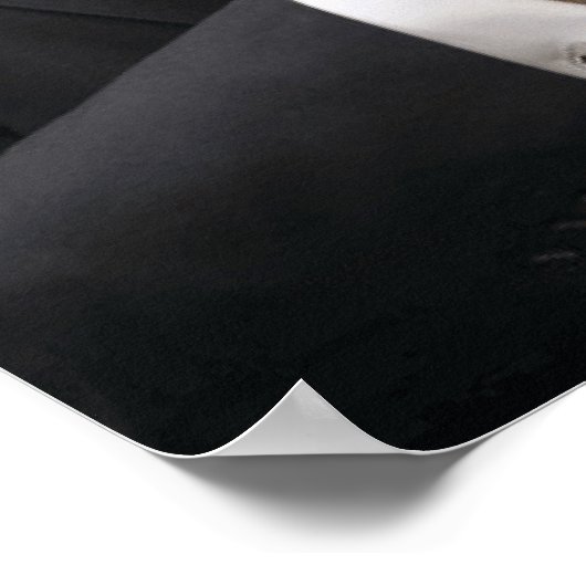 トランプ大統領📜愛国心結婚の贈り物テーブル ポスター (角)