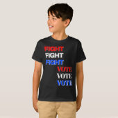 トランプ大統領選挙に闘争投票 Tシャツ (正面フル)
