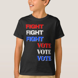 トランプ大統領選挙に闘争投票 Tシャツ