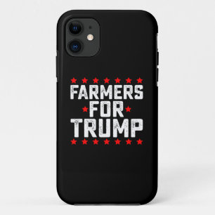 トランプ大統領選挙を支持する農家 ヴィンテージ iPhone 11 ケース
