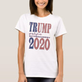 トランプ大統領2020得私の法的投票選挙 Tシャツ (正面)