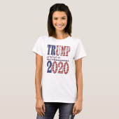 トランプ大統領2020得私の法的投票選挙 Tシャツ (正面フル)