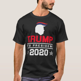 トランプ大統領2020 男性 女性 面白いギフト Tシャツ