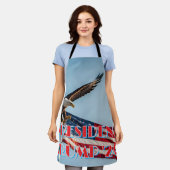 トランプ大統領2024 エプロン (着用した状態)