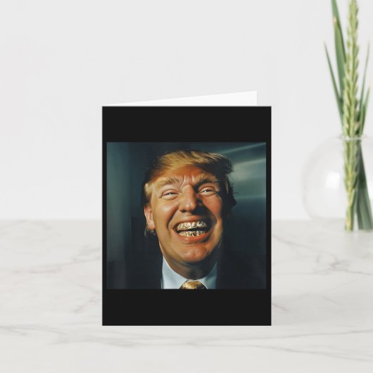 トランプ大統領2024 カード (正面)