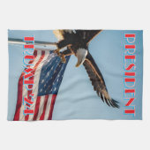 トランプ大統領2024 キッチンタオル (横)