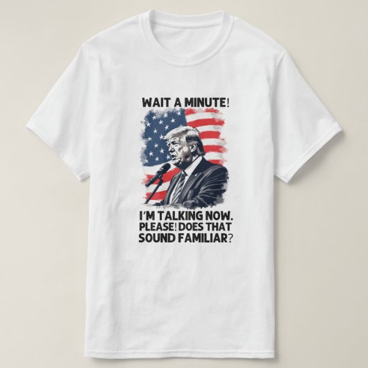 トランプ大統領2024 Tシャツ (デザイン正面)