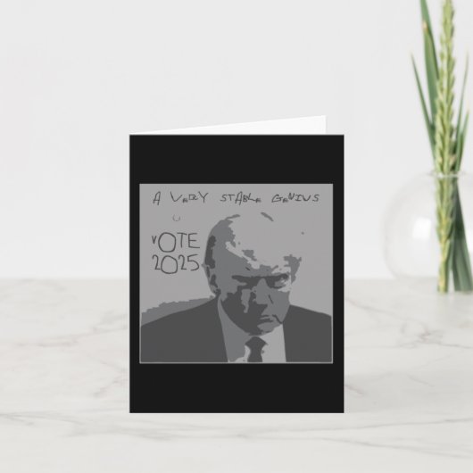 トランプ大統領2025 Genius カード (正面)