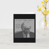 トランプ大統領2025 Genius カード (黄色い花)