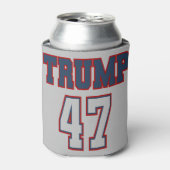 トランプ大統領47 缶クーラー (缶正面)