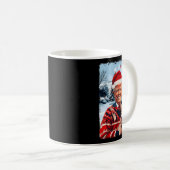 トランプ大統領47th再びクリスマスを作素晴らしるTr コーヒーマグカップ (正面右)
