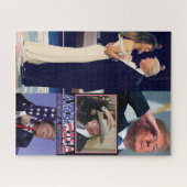 トランプ大統領 – アメリカはカウボーイが必要 ジグソーパズル (横)