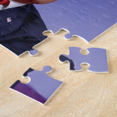 トランプ大統領 – アメリカはカウボーイが必要 ジグソーパズル (側面)