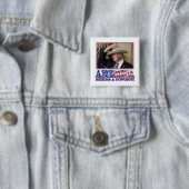トランプ大統領 アメリカンカウボーイ 缶バッジ (インサイチュ)