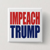 トランプ大統領 – アンチトランプ 缶バッジ (正面)