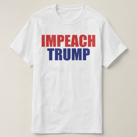 トランプ大統領 – アンチトランプ Tシャツ (デザイン正面)
