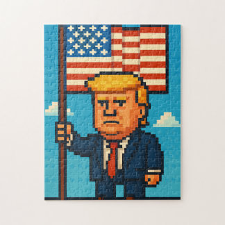 トランプ大統領 ジグソーパズル