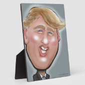 トランプ大統領 フォトプラーク (側面)