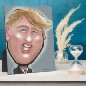 トランプ大統領 フォトプラーク (側面)
