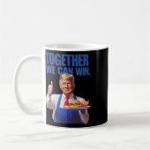 トランプ大統領、フライドポテトを作る コーヒーマグカップ (左)