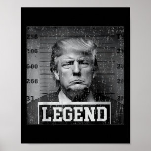 トランプ大統領 マグショット レジェンド 共和党 トランプT ポスター