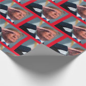 トランプ大統領 – メイクアメリカ素晴らし ラッピングペーパー (角)