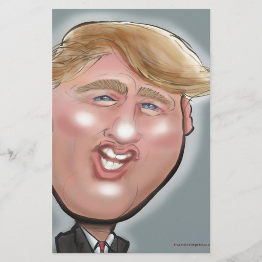 トランプ大統領 便箋 (正面)