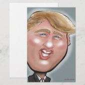 トランプ大統領 便箋 (正面/裏面)