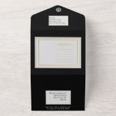 トランプ大統領🇺🇸✨愛国心結婚のカスタム オールインワン招待状 (外側)