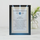 トランプ大統領🇺🇸✨愛国心結婚のカスタム 招待状 (スタンド正面)