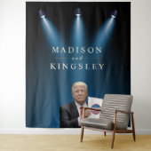 トランプ大統領 📜 愛国的な結婚式の慣習 タペストリー (インサイチュ)