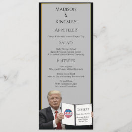 トランプ大統領 📜 愛国的な結婚式の慣習 メニュー