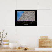 トランプ大統領:決して上与えにない。 ポスター (キッチン)