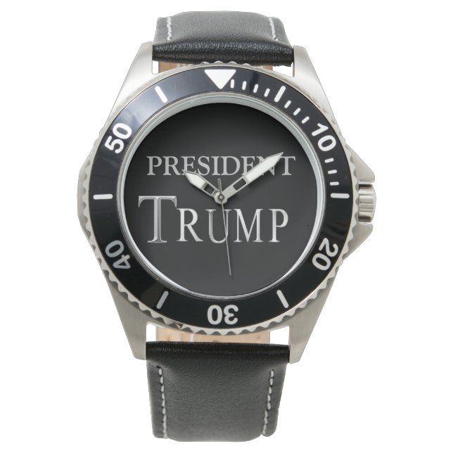トランプ大統領 腕時計 (正面)