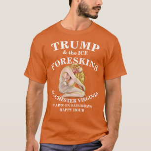 トランプ大統領、自らの包皮と陰嚢を恩赦 Tシャツ