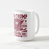 トランプ大統領 2024年勝利 コーヒーマグカップ (正面右)