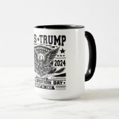 トランプ大統領 2024年勝利 マグカップ (正面右)