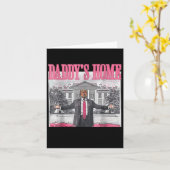 トランプ大統領 2025 ホワイトハウス お父さん カード (黄色い花)