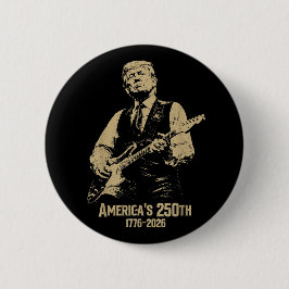 トランプ大統領 7月4日 缶バッジ