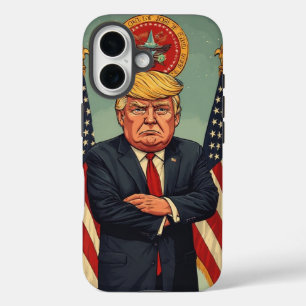 トランプ大統領 iPhone 16ケース