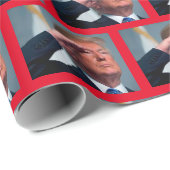 トランプ大統領- Make America(アメリカの素晴らし作成) ラッピングペーパー (ロールコーナー)