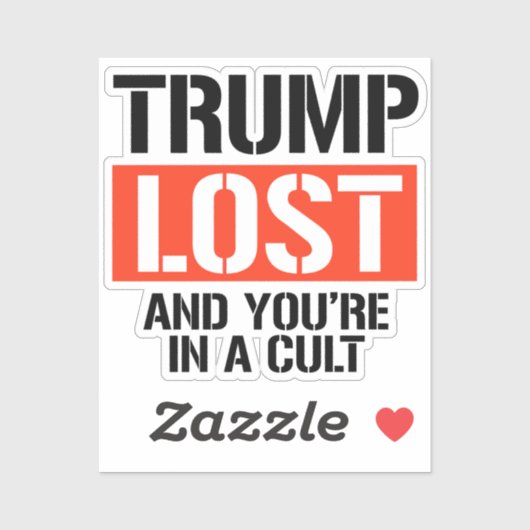 トランプ失ったであなたは宗教的な シール (シート)
