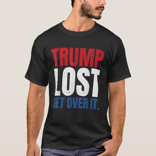 トランプ失ったはTシャツを乗り越える Tシャツ (正面)