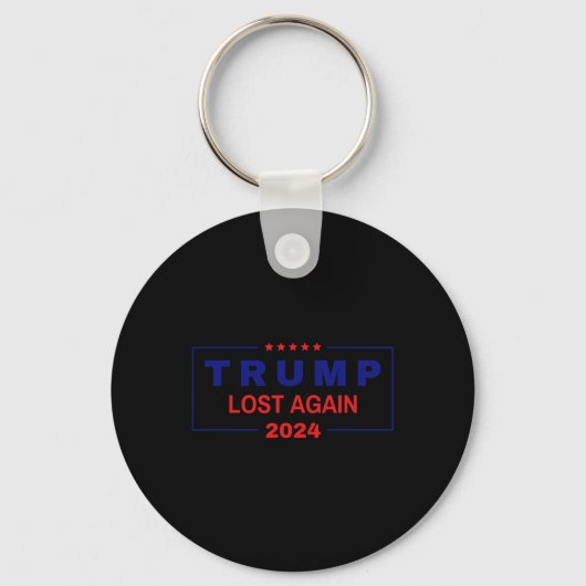 トランプ失った2024年再選 キーホルダー (正面)